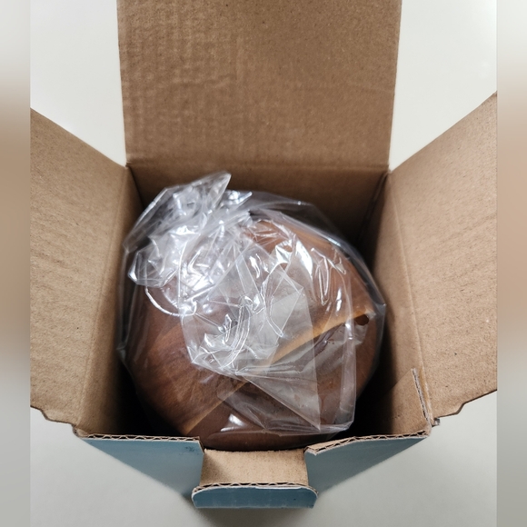 Nambé Contour Pepper Mill Acacia Wood 7" **NEW - Picture 5 of 5